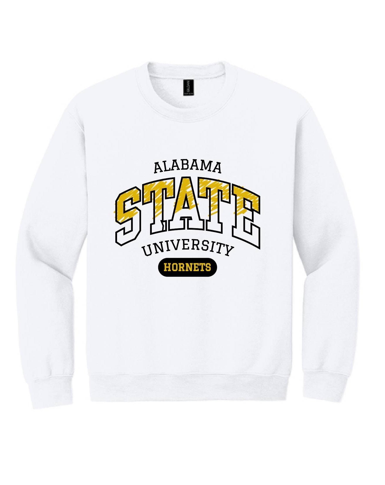 Alabama STATE University Sweatshirt White